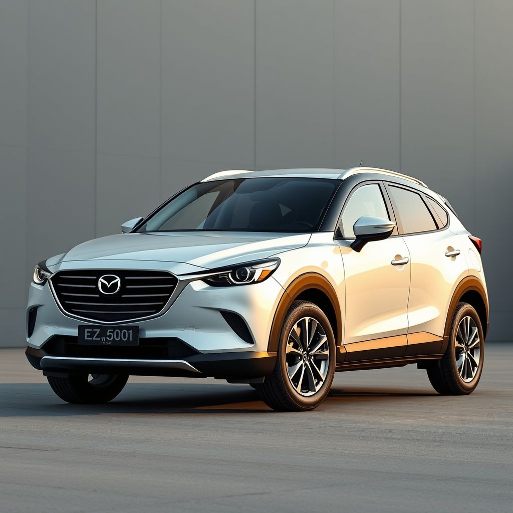 Mazda EZ60 SUV ไฮบริด รถยนต์เพื่อโลกยั่งยืน วิ่งไฟฟ้าไกล 160 กม.